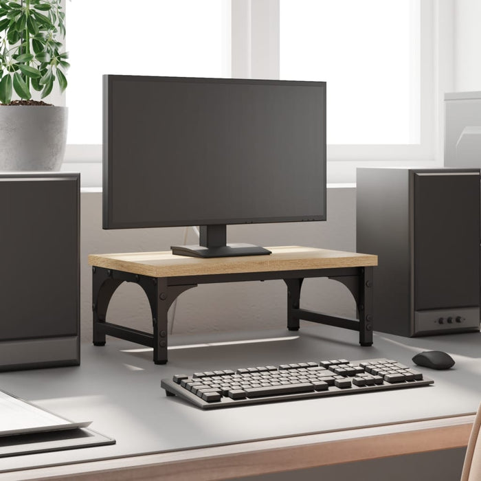 Suport pentru monitor, stejar sonoma, 37x23x14 cm lemn compozit - WALTI WALTI