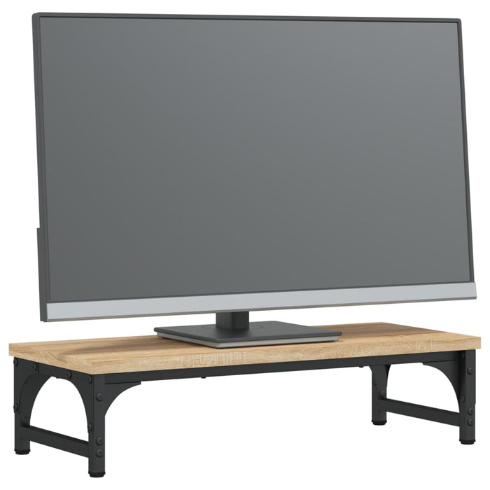 Suport pentru monitor, stejar sonoma, 55x23x14 cm lemn compozit - WALTI WALTI