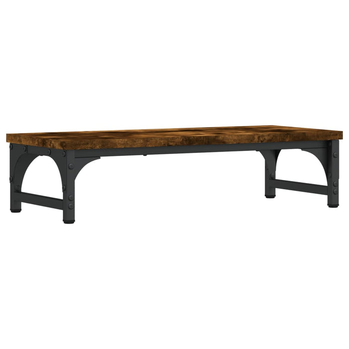Suport de monitor, stejar fumuriu, 55x23x14 cm, lemn compozit - WALTI WALTI