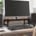 Suport de monitor, stejar fumuriu, 55x23x14 cm, lemn compozit - WALTI WALTI