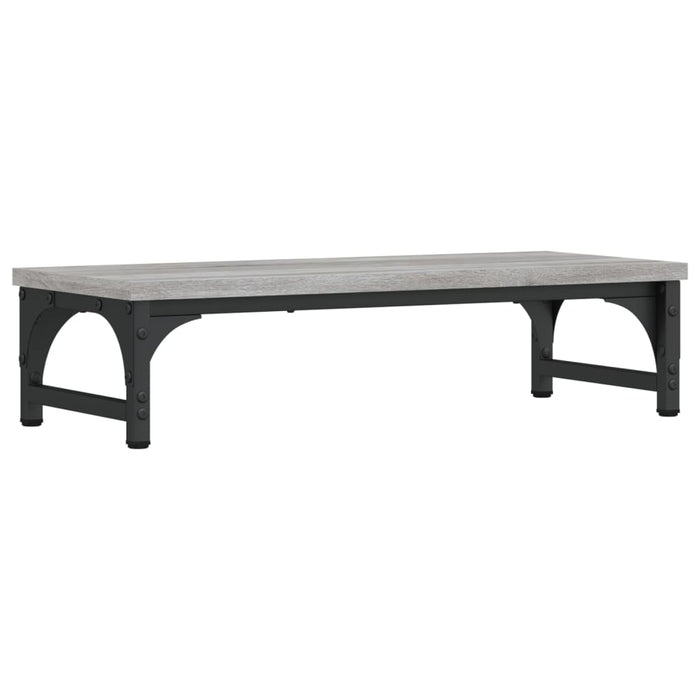 Suport pentru monitor, gri sonoma, 55x23x14 cm, lemn compozit - WALTI WALTI