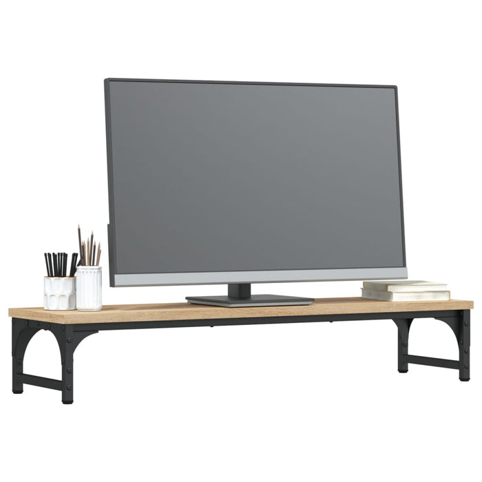 Suport pentru monitor stejar sonoma 85x23x15,5 cm lemn compozit - WALTI WALTI