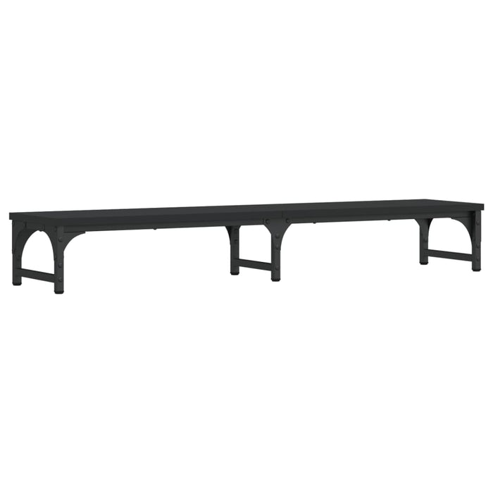 Suport pentru monitor, negru, 105x23x15,5 cm, lemn compozit - WALTI WALTI