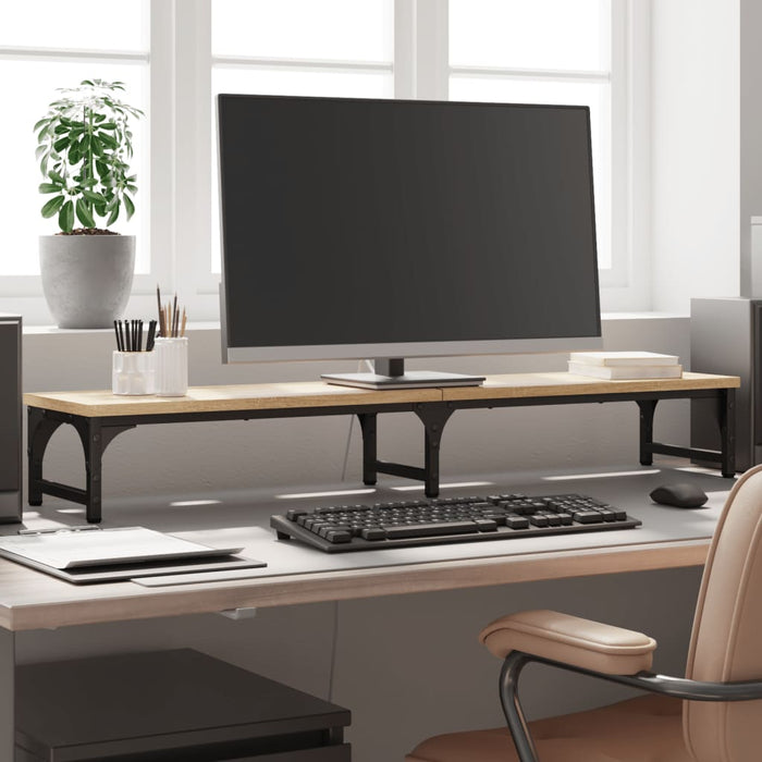 Suport de monitor stejar sonoma 105x23x15,5 cm lemn compozit - WALTI WALTI