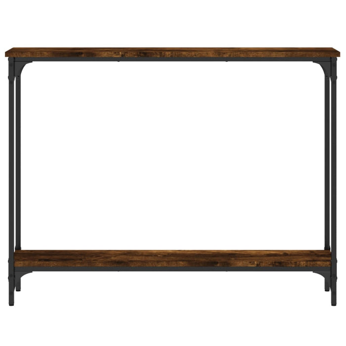 Măsuță consolă, stejar fumuriu, 100x22,5x75 cm, lemn prelucrat - WALTI WALTI