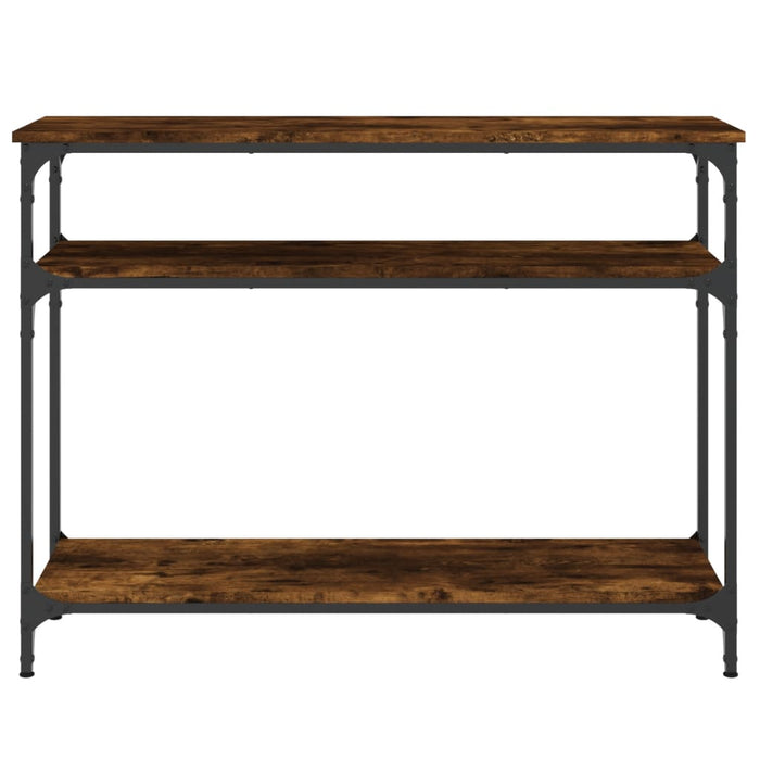 Măsuță consolă, stejar fumuriu, 100x29x75 cm, lemn prelucrat - WALTI WALTI
