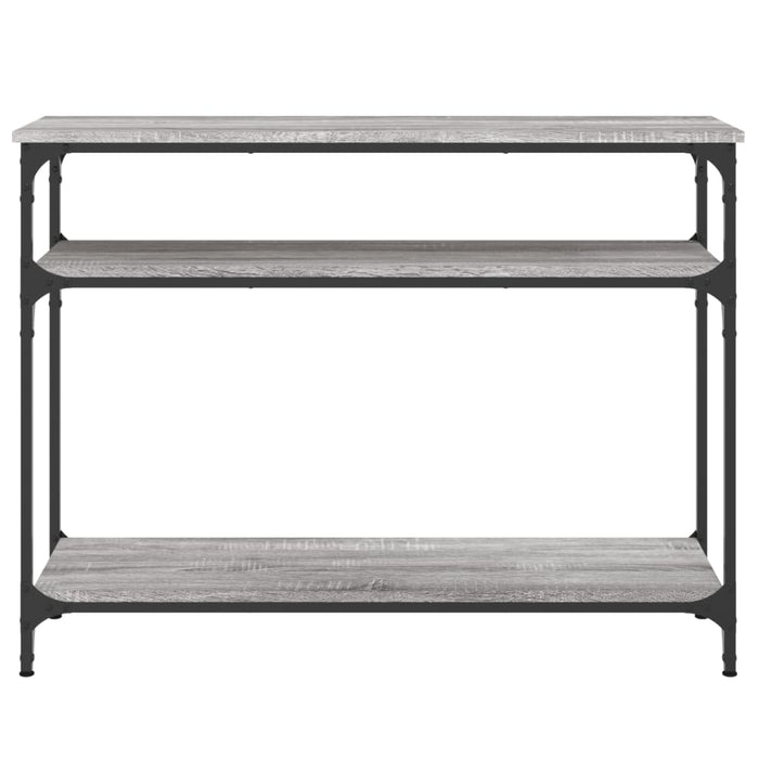 Măsuță consolă, gri sonoma, 100x29x75 cm, lemn prelucrat - WALTI WALTI