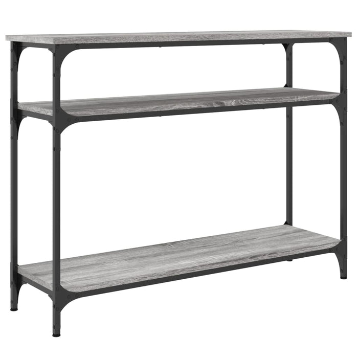 Măsuță consolă, gri sonoma, 100x29x75 cm, lemn prelucrat - WALTI WALTI