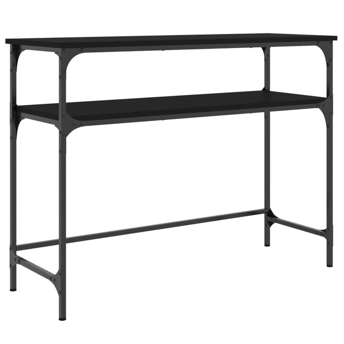 Măsuță consolă, negru, 100x35,5x75 cm, lemn compozit - WALTI WALTI