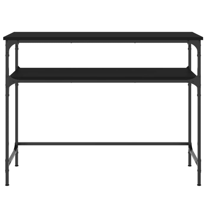 Măsuță consolă, negru, 100x35,5x75 cm, lemn compozit - WALTI WALTI