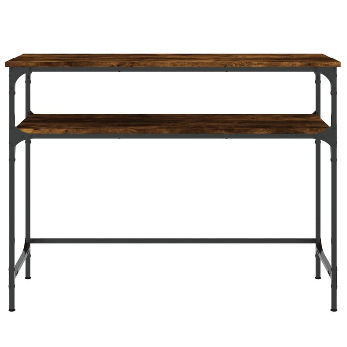 Măsuță consolă, stejar fumuriu, 100x35,5x75 cm, lemn prelucrat - WALTI WALTI