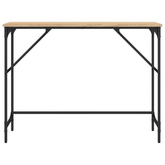 Măsuță consolă, stejar sonoma, 100x32x75 cm, lemn prelucrat WALTI