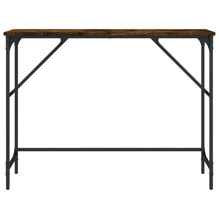 Măsuță consolă, stejar fumuriu, 100x32x75 cm, lemn prelucrat - WALTI WALTI