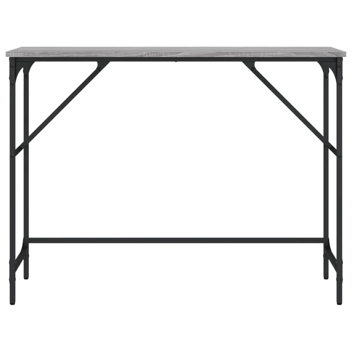 Măsuță consolă, gri sonoma, 100x32x75 cm, lemn prelucrat - WALTI WALTI