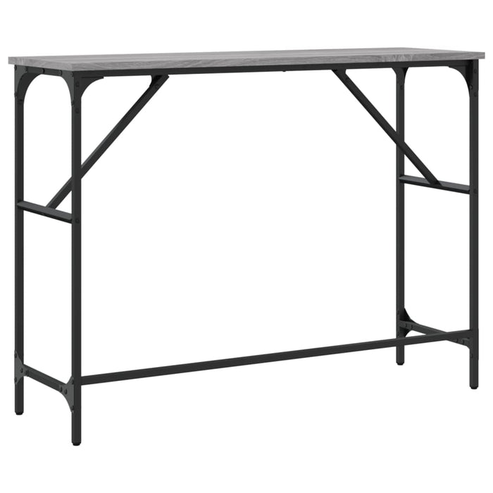 Măsuță consolă, gri sonoma, 100x32x75 cm, lemn prelucrat - WALTI WALTI