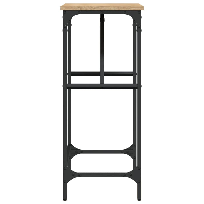 Masă consolă, stejar sonoma, 75x32x75 cm, lemn prelucrat - WALTI WALTI