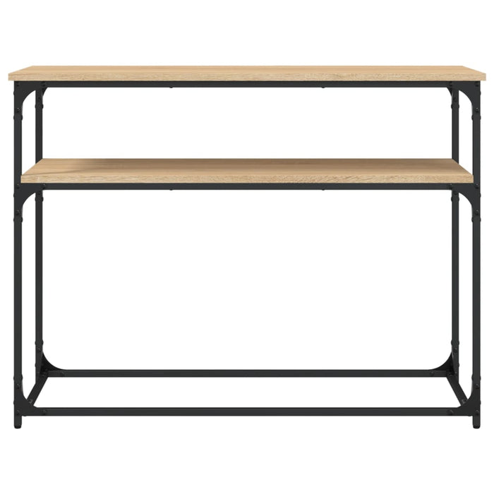 Măsuță consolă, stejar sonoma, 100x35,5x75 cm, lemn prelucrat - WALTI WALTI