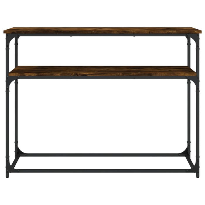Măsuță consolă, stejar fumuriu, 100x35,5x75 cm, lemn prelucrat - WALTI WALTI