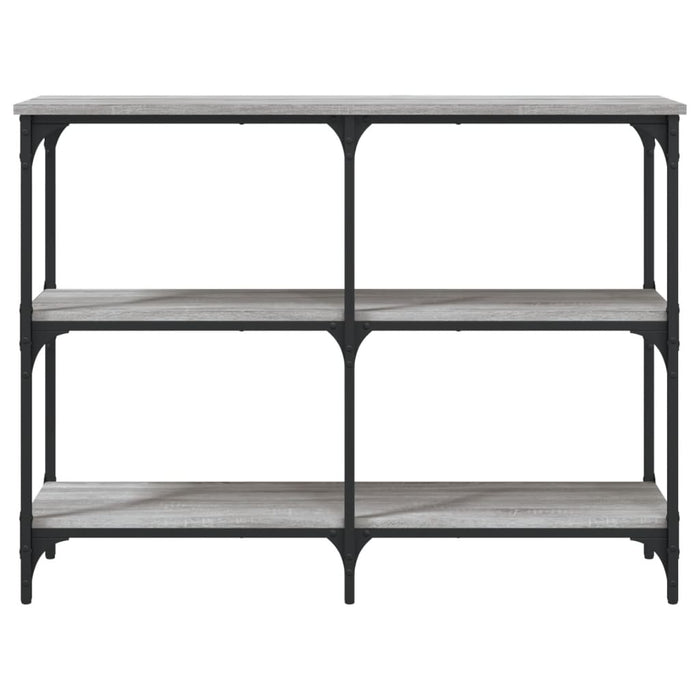 Măsuță consolă, gri sonoma, 100x29x75 cm, lemn prelucrat - WALTI WALTI