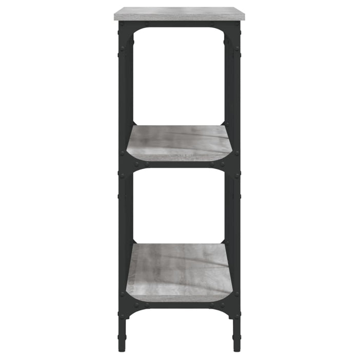 Măsuță consolă, gri sonoma, 100x29x75 cm, lemn prelucrat - WALTI WALTI