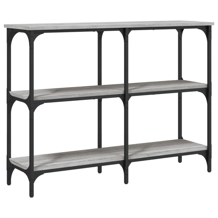 Măsuță consolă, gri sonoma, 100x29x75 cm, lemn prelucrat - WALTI WALTI