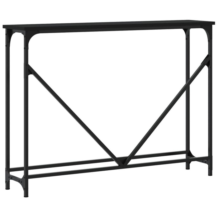 Măsuță consolă, negru, 102x22,5x75 cm, lemn compozit - WALTI WALTI