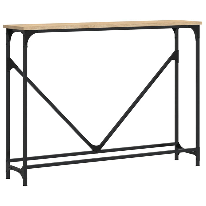 Măsuță consolă, stejar sonoma, 102x22,5x75 cm, lemn prelucrat - WALTI WALTI
