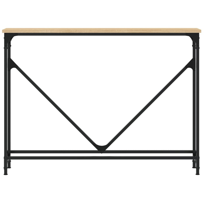 Măsuță consolă, stejar sonoma, 102x22,5x75 cm, lemn prelucrat - WALTI WALTI
