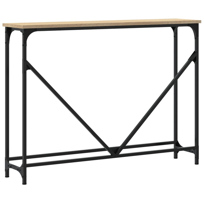 Măsuță consolă, stejar sonoma, 102x22,5x75 cm, lemn prelucrat - WALTI WALTI