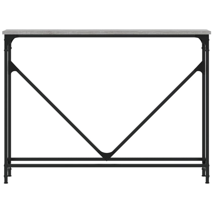 Măsuță consolă, gri sonoma, 102x22,5x75 cm, lemn prelucrat - WALTI WALTI