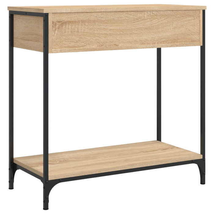 Masă consolă, stejar sonoma, 75x34,5x75 cm, lemn prelucrat - WALTI WALTI