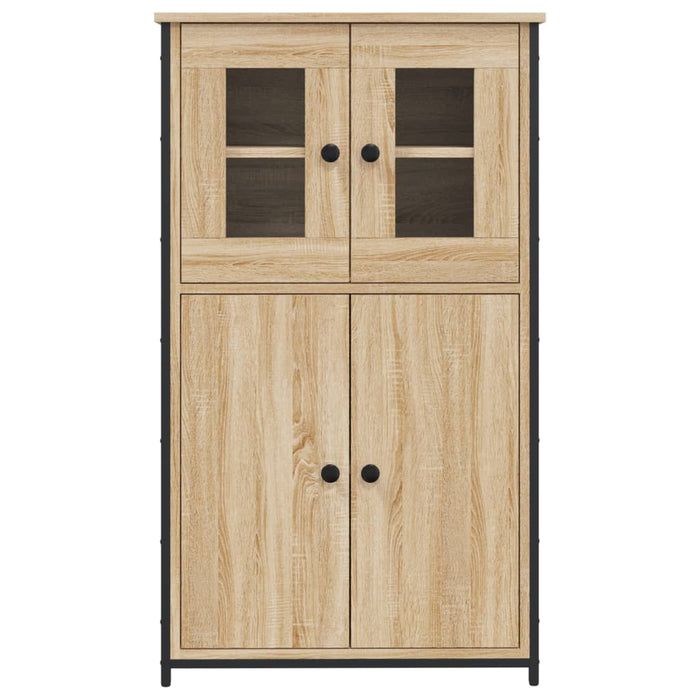 Dulap înalt, stejar sonoma, 62x32x106,5 cm, lemn prelucrat WALTI