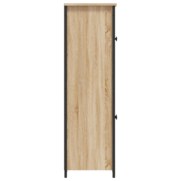 Dulap înalt, stejar sonoma, 62x32x106,5 cm, lemn prelucrat WALTI