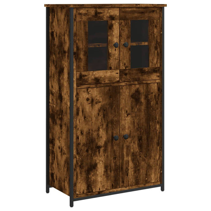 Dulap înalt, stejar fumuriu, 62x32x106,5 cm, lemn prelucrat WALTI