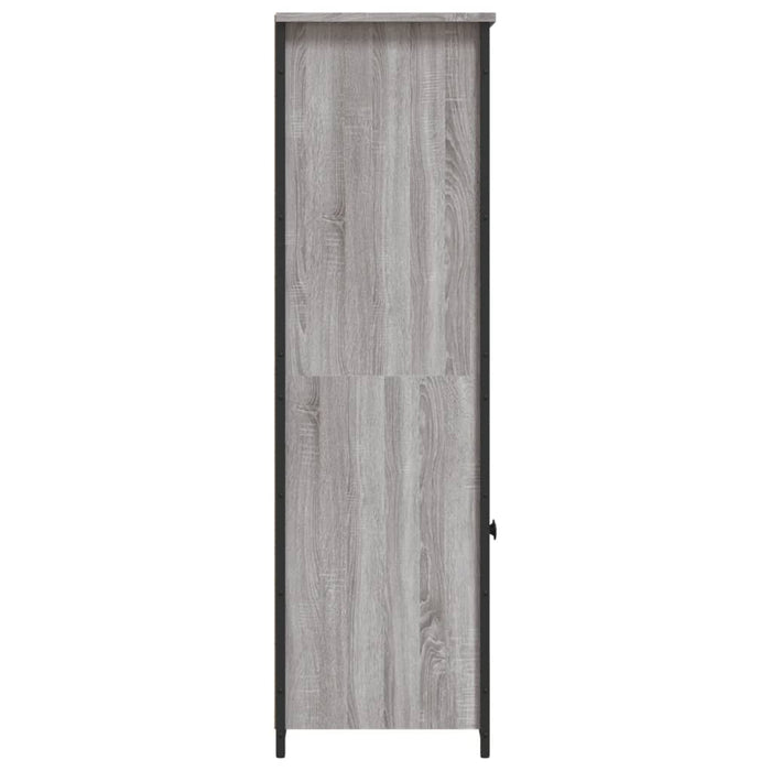 Dulap înalt, gri sonoma, 62x36x121,5 cm, lemn compozit - WALTI WALTI