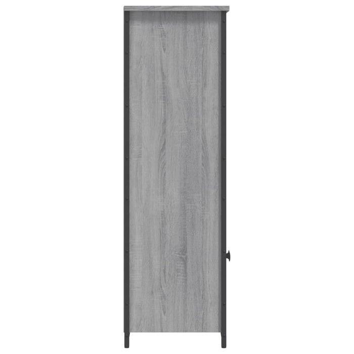 Dulap înalt, gri sonoma, 62x32x103,5 cm, lemn compozit - WALTI WALTI
