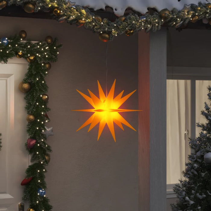 Lumină de Crăciun cu LED, galben, 43 cm, pliabil WALTI