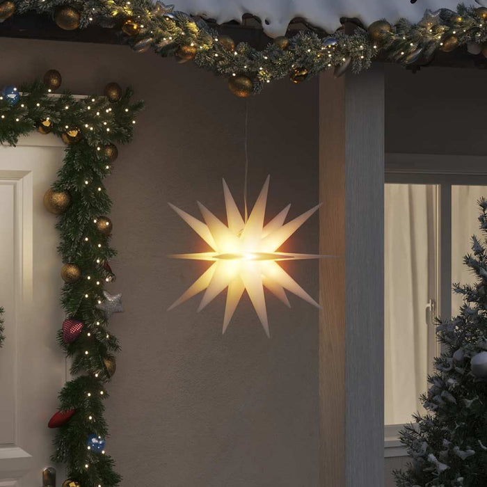 Lumină de Crăciun cu LED, alb, 57 cm, pliabil - WALTI WALTI