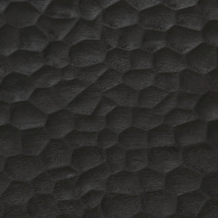 Oglindă de baie negru 50x70x2,5cm lemn masiv de mango și sticlă - WALTI WALTI