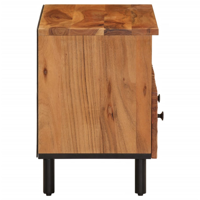 Comodă TV, 70x33x46 cm, lemn masiv de acacia - WALTI WALTI