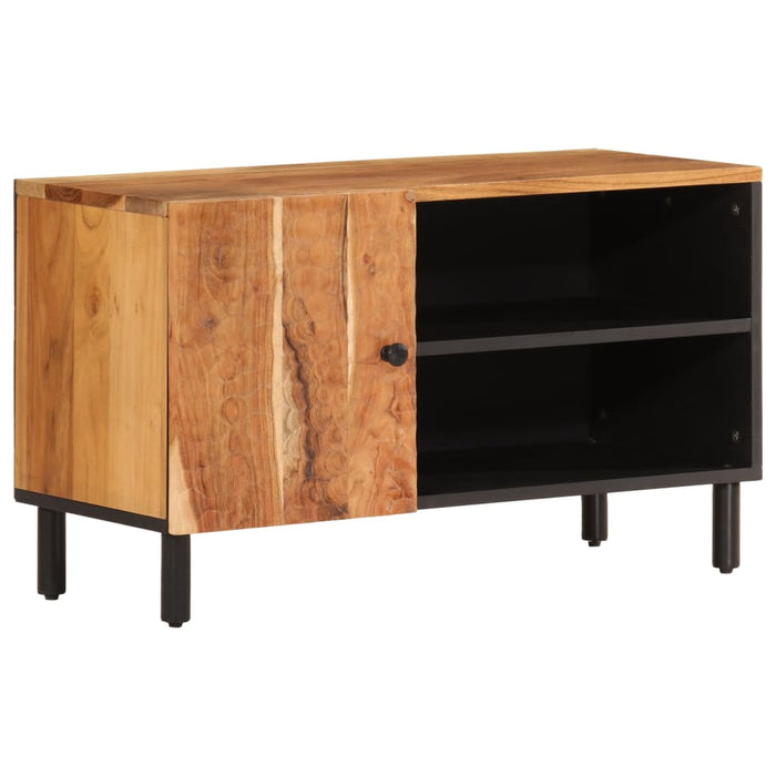 Dulap TV, 80x33x46 cm, lemn masiv de acacia WALTI