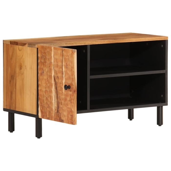 Dulap TV, 80x33x46 cm, lemn masiv de acacia WALTI
