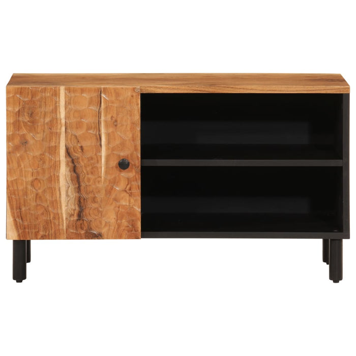 Dulap TV, 80x33x46 cm, lemn masiv de acacia WALTI