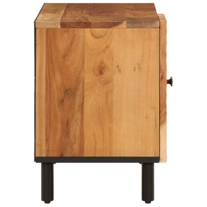 Dulap TV, 80x33x46 cm, lemn masiv de acacia WALTI