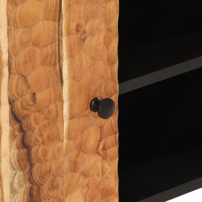 Dulap TV, 80x33x46 cm, lemn masiv de acacia WALTI