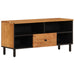 Dulap TV, 100x33x46 cm, lemn masiv de acacia - WALTI WALTI