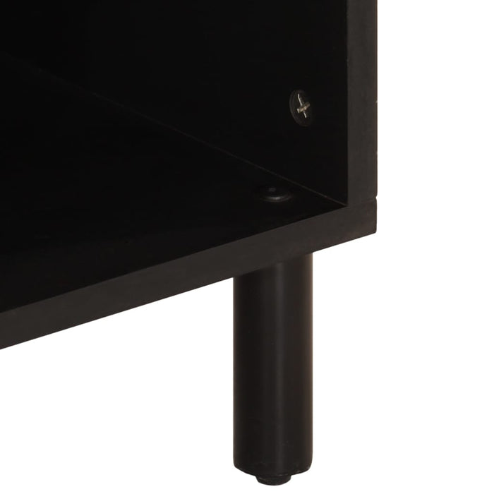 Dulap TV, 100x33x46 cm, lemn masiv de acacia - WALTI WALTI
