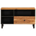 Dulap TV, 80x33x46 cm, lemn masiv de acacia - WALTI WALTI