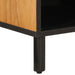 Dulap TV, 80x33x46 cm, lemn masiv de acacia - WALTI WALTI