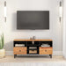 Dulap TV, 100x33x46 cm, lemn masiv de acacia - WALTI WALTI